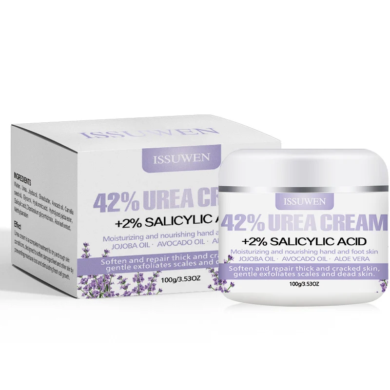 42-urea-cream-lavender-hand-foot-repair-iss-nyfhbnq2-1 42% Urea Cream with Lavender, Salicylic Acid, Jojoba Oil, and Avocado Oil for repairing cracked hands and feet