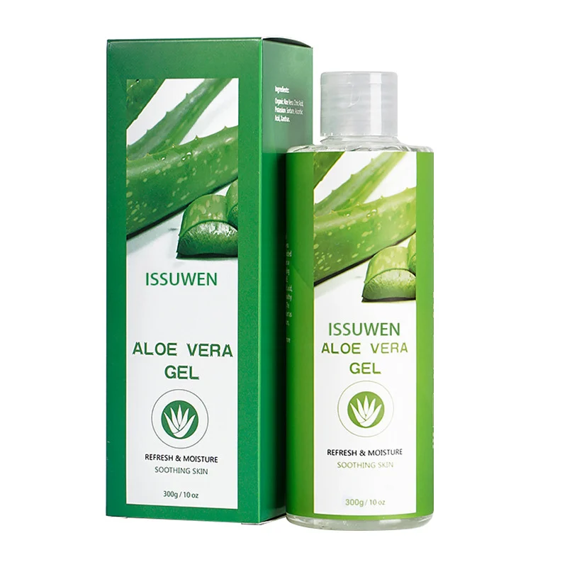 aloe-vera-gel-soothing-moisturizing-300g-iss-2vcbcrsb-1 ISSUWEN Pure Aloe Vera Gel 300g for Soothing, Hydrating, and Repairing Sunburn