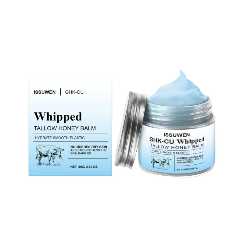 grass-fed-tallow-balm-honey-face-body-moisturizer-iss-dj8yhf3v-1 Blue Copper Peptide Beef Tallow Balm 80g Iss Ba3ygquq 7