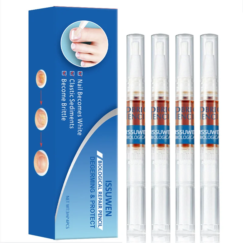 ISSUWEN Biological Repair Pencil for effective nail fungus treatment and brittle nail restoration.