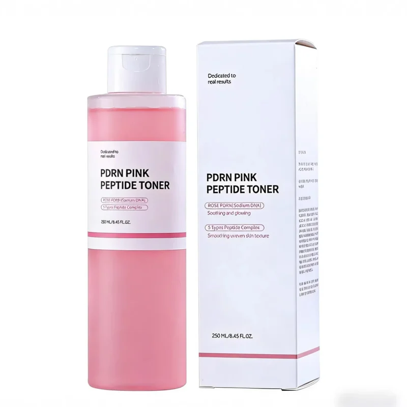 pdrn-pink-niacinamide-peptide-toner-250ml-iss-8qr3nkxv-1 PDRN Pink Niacinamide & Peptide Complex Toner for dark spots, hydration, and a glass glow skin finish.