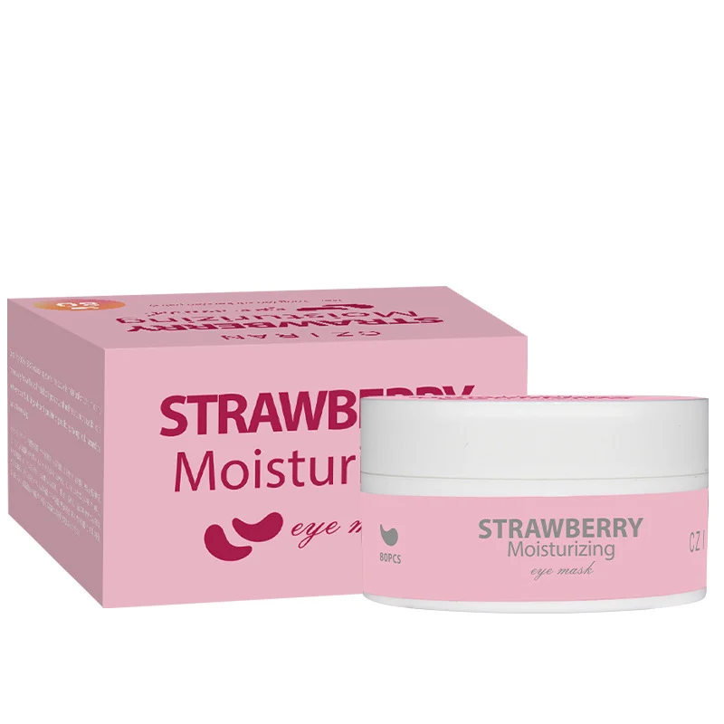 strawberry-hydrating-eye-mask-40-pairs-iss-bn2bv9d9-1 ISSUWEN Strawberry Hydrating Eye Mask 40 Pairs to Reduce Dark Circles, Puffiness, and Fine Lines